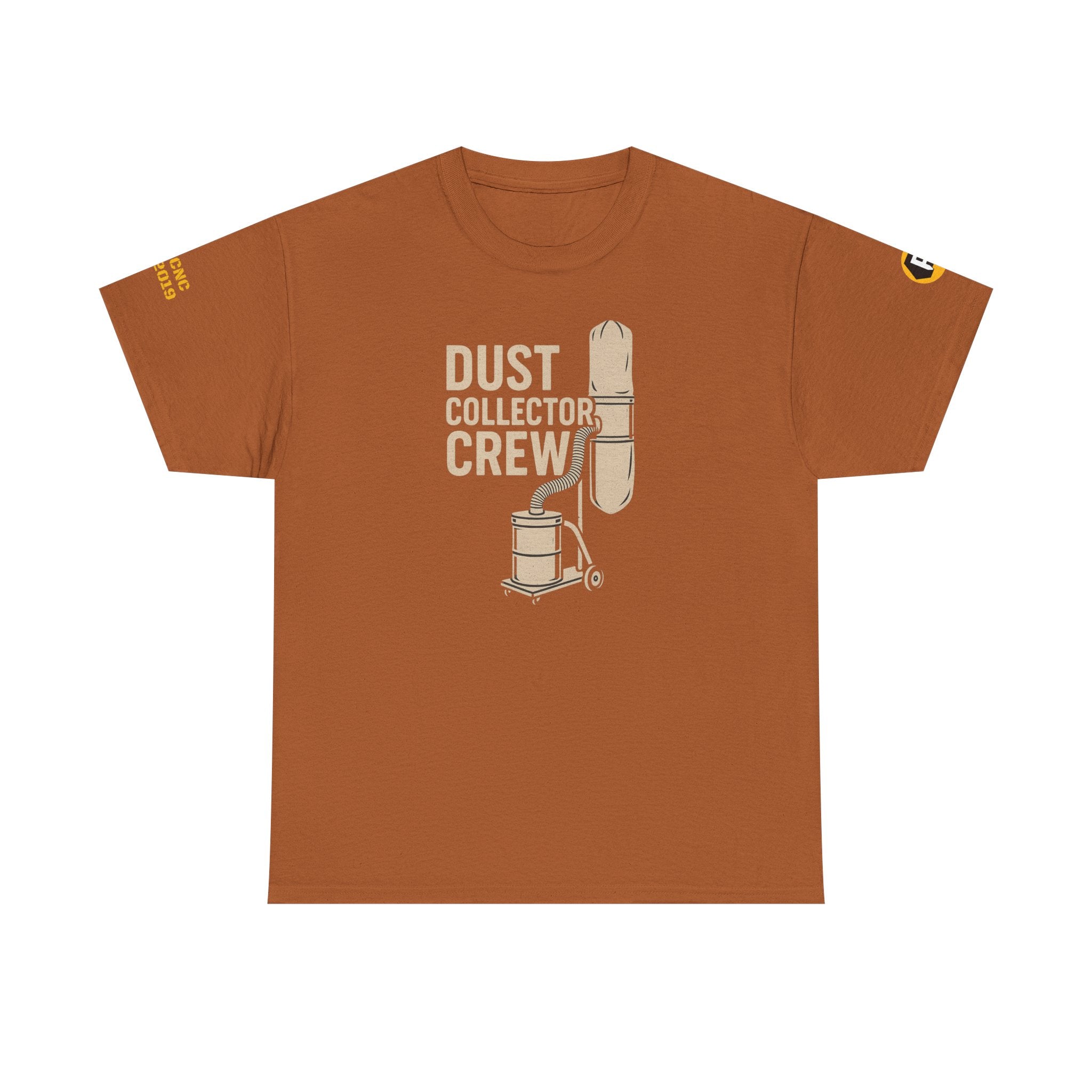 Dust Collector Crew Unisex Tee - Perfect for Woodworkers, Gifts for Craft Enthusiasts, Casual Wear for Creatives