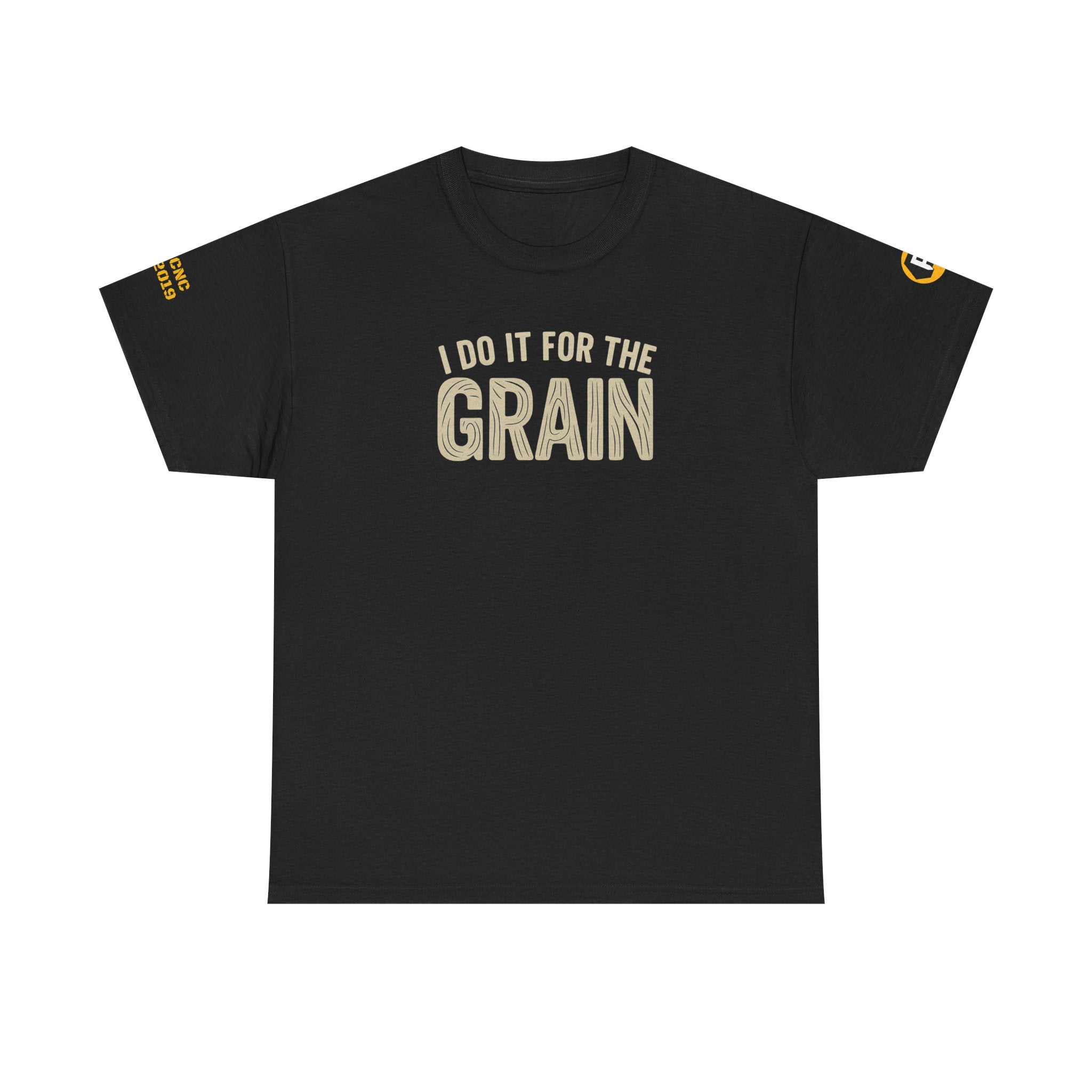 Farm-Inspired Unisex Heavy Cotton Tee, I Do It For The Grain, Casual Wear, Gift for Farmers, Cozy T-Shirt, Agricultural Apparel
