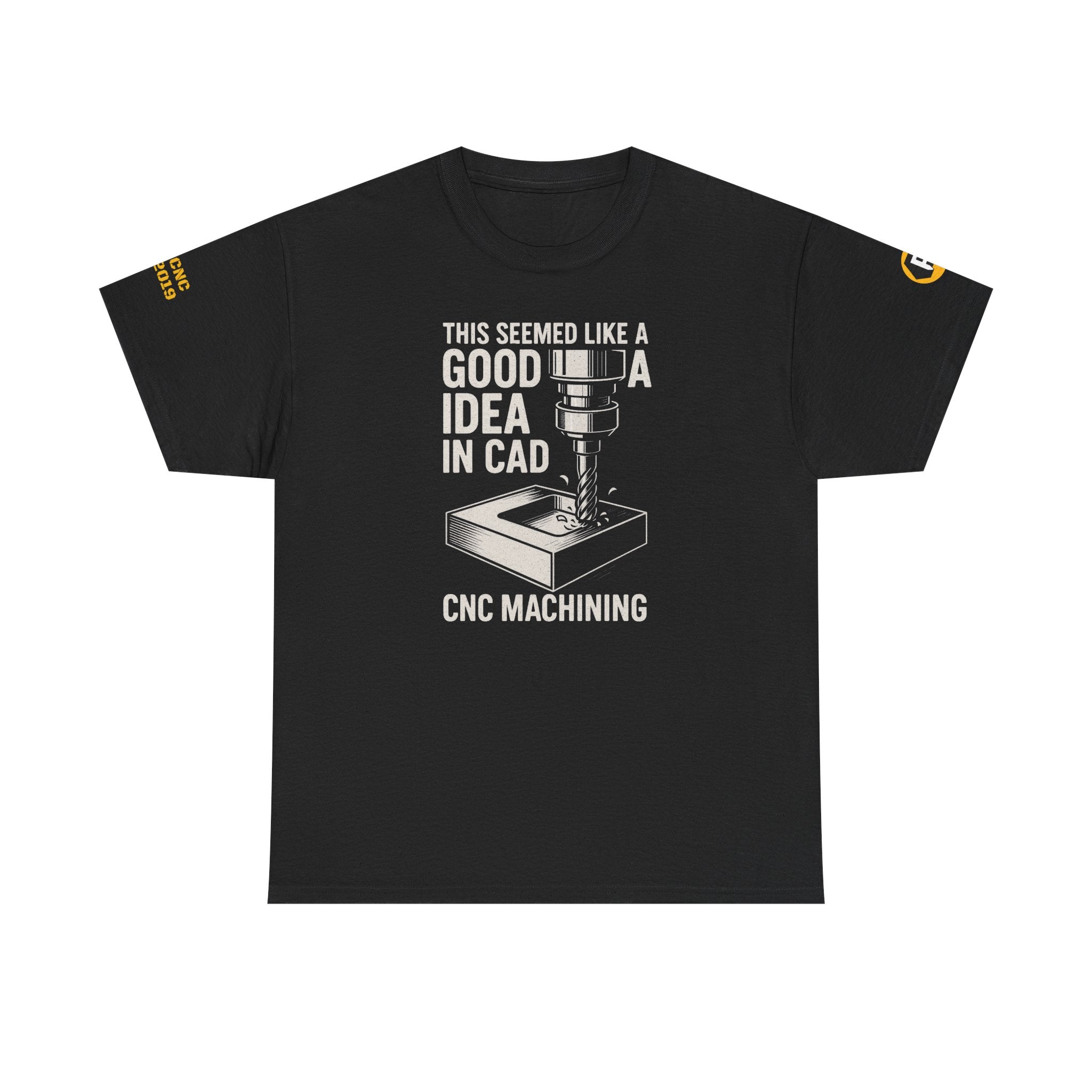 CNC Machining Humor Tee, Funny Engineering Shirt, Gift for Tech Lovers, Unisex Cotton Tee, Geeky Apparel, CAD Workshop Shirt