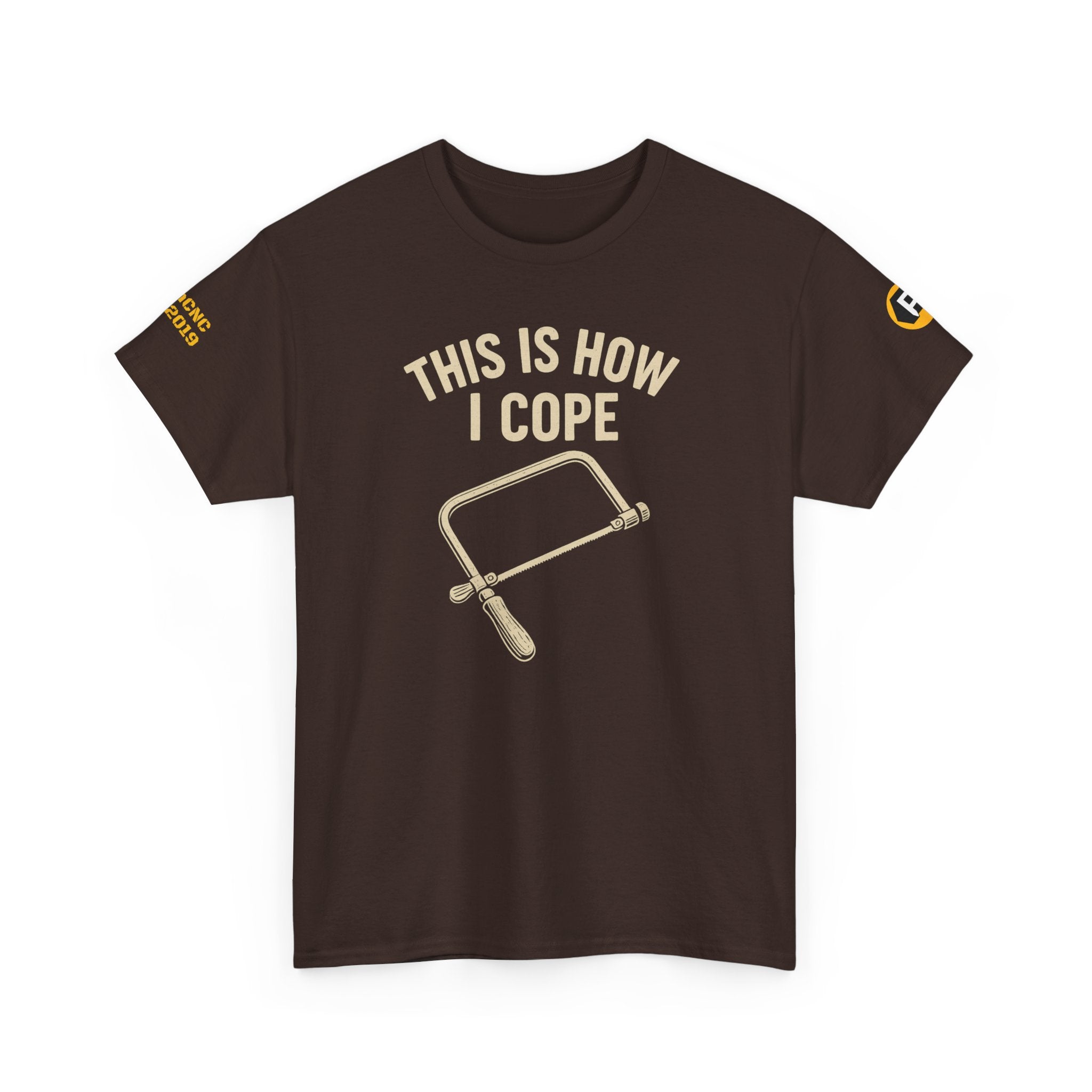 This Is How I Cope Tee, Unisex Heavy Cotton T-Shirt, Self-Care Apparel, Mental Health Awareness, Casual Wear, Gift for Friends