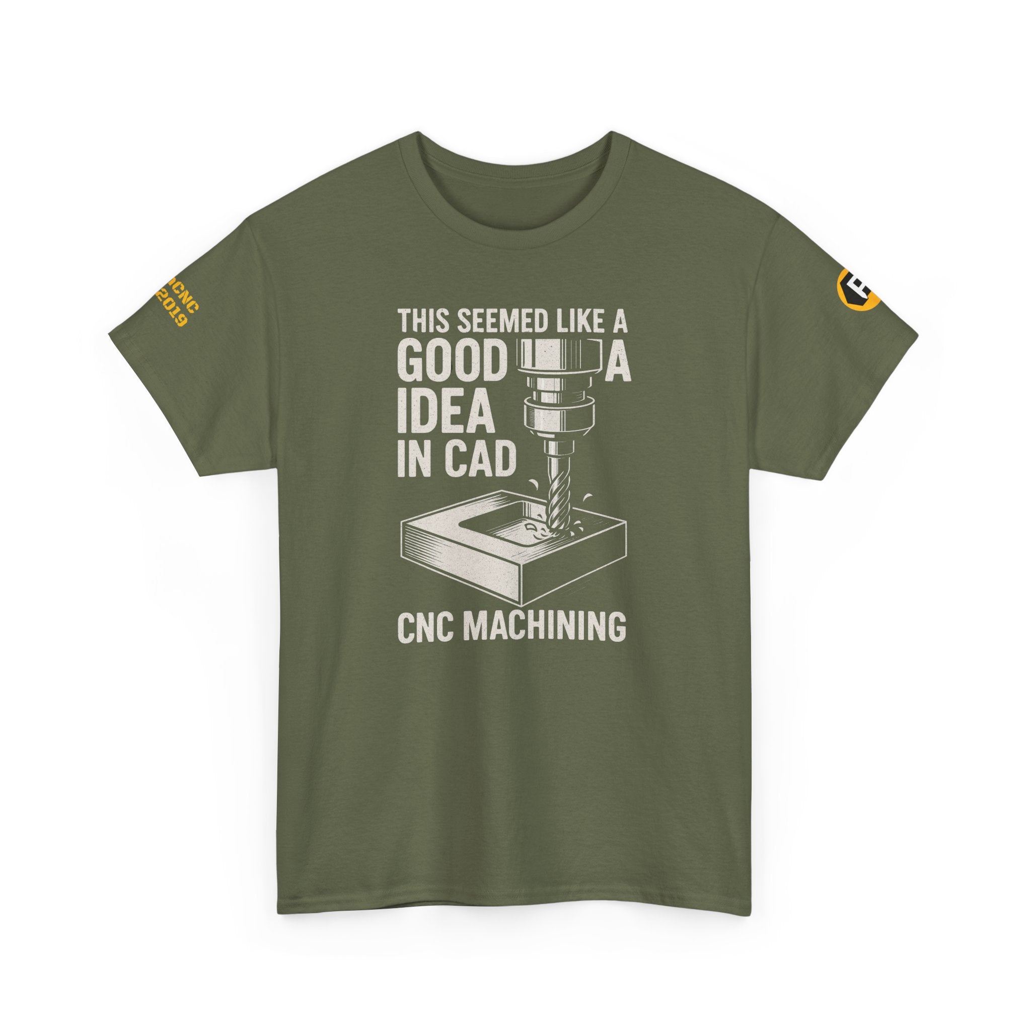 CNC Machining Humor Tee, Funny Engineering Shirt, Gift for Tech Lovers, Unisex Cotton Tee, Geeky Apparel, CAD Workshop Shirt