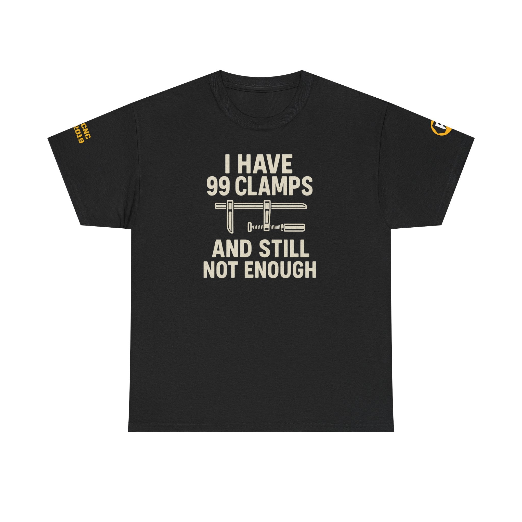 Funny Clamps T-Shirt for Handymen, Gift for DIY Enthusiasts, Unisex Tee, Perfect for Birthdays, Father's Day, Craft Lovers