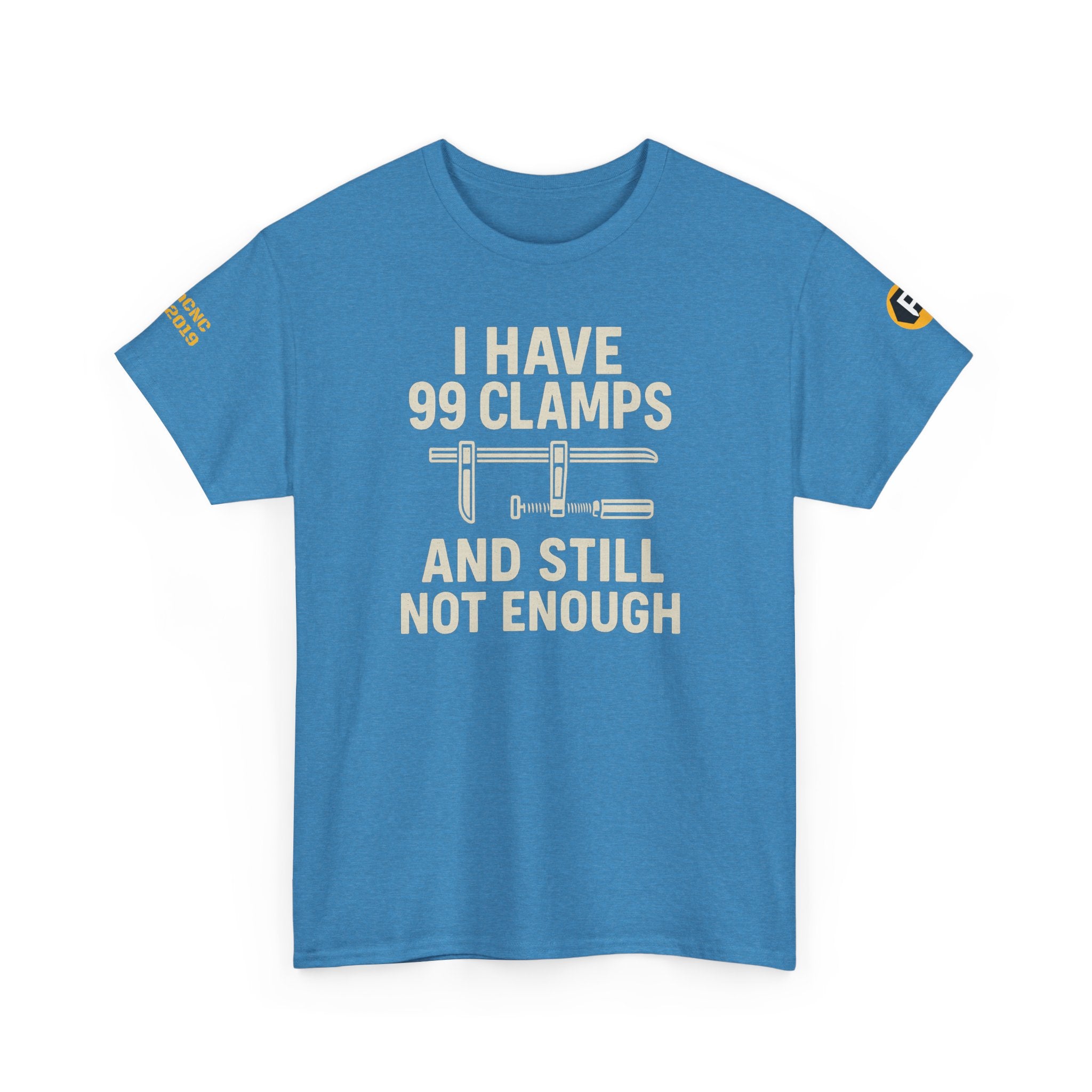 Funny Clamps T-Shirt for Handymen, Gift for DIY Enthusiasts, Unisex Tee, Perfect for Birthdays, Father's Day, Craft Lovers