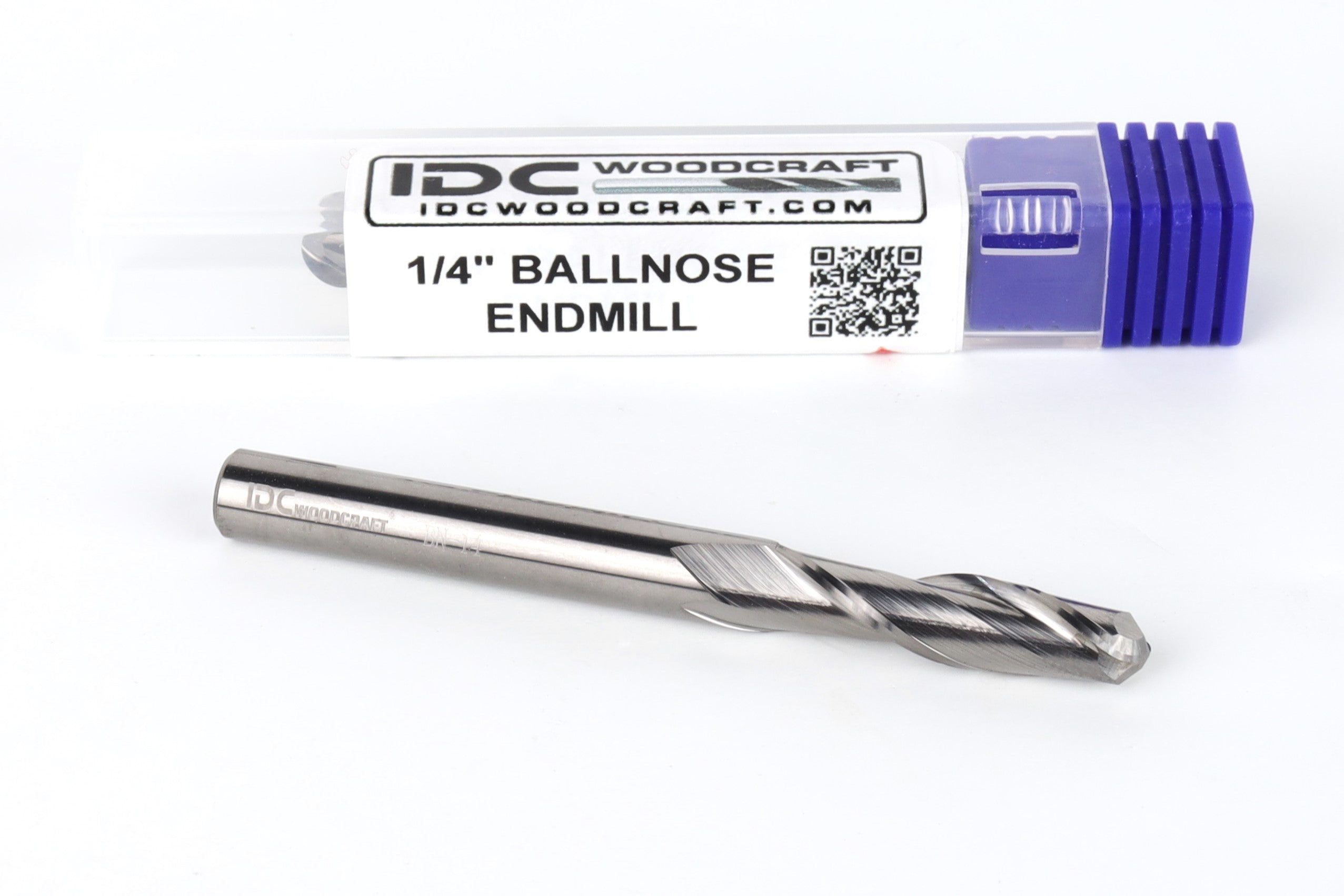 1/4 Ball Nose Endmill Bit For CNC Routers, 1/4" Shank