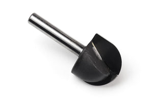 'Big Balls' 1" Ball Nose Rounding Bit, 1/2" Radius, 1/4 Shank