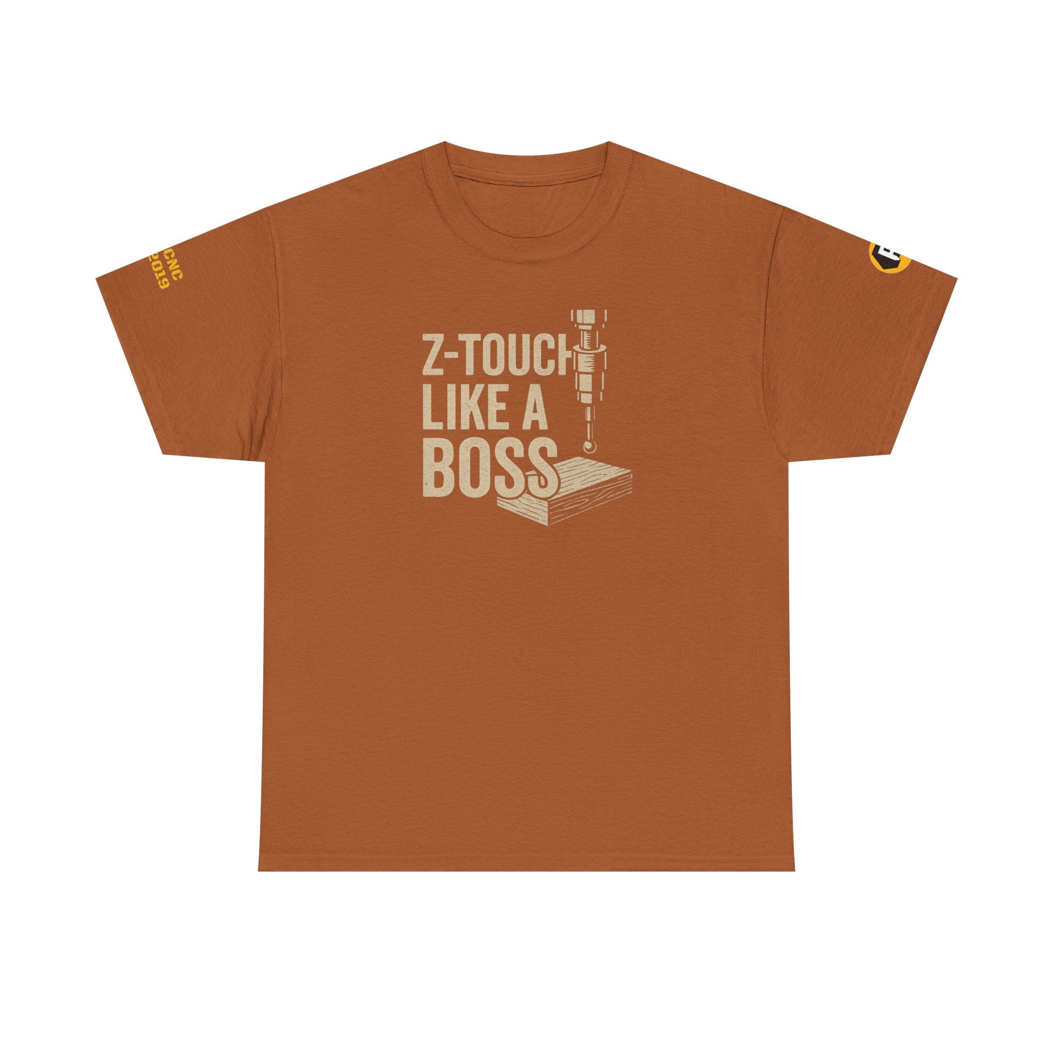 Z-Touch Like a Boss T-Shirt, Motivational Tee, Office Humor Shirt, Gift for Nurses, Cotton Crew Neck Tee