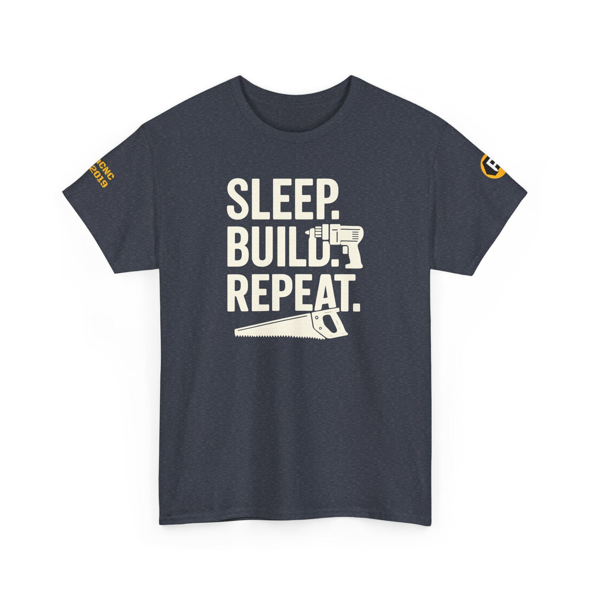 Sleep, Dream, Repeat Tee - Unisex Heavy Cotton T-Shirt, Relaxation Apparel, Gift for Dreamers, Everyday Wear, Cozy Style