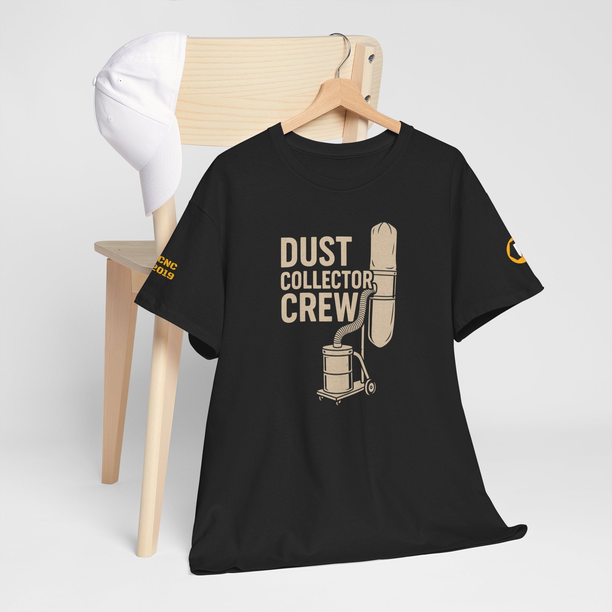 Dust Collector Crew Unisex Tee - Perfect for Woodworkers, Gifts for Craft Enthusiasts, Casual Wear for Creatives