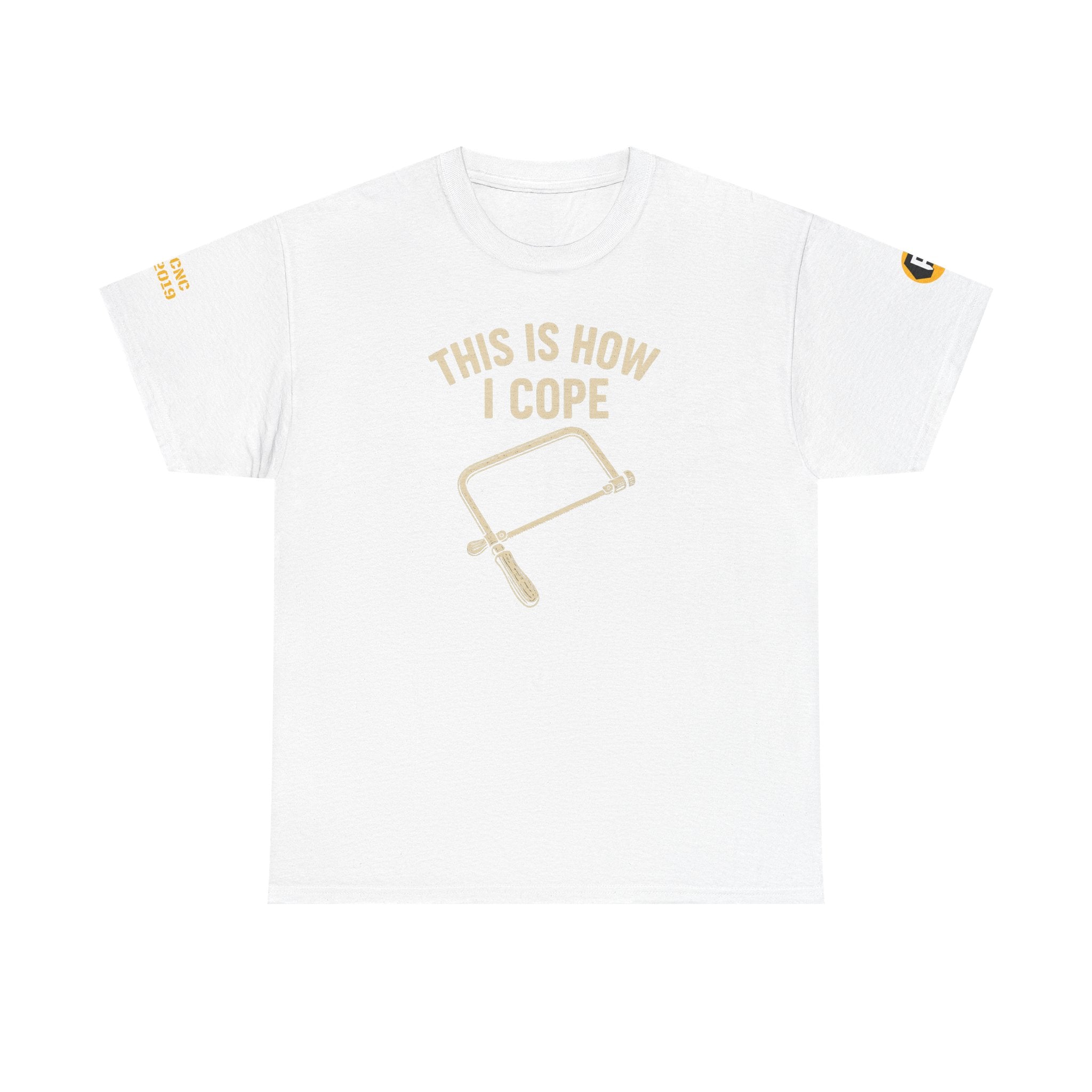 This Is How I Cope Tee, Unisex Heavy Cotton T-Shirt, Self-Care Apparel, Mental Health Awareness, Casual Wear, Gift for Friends