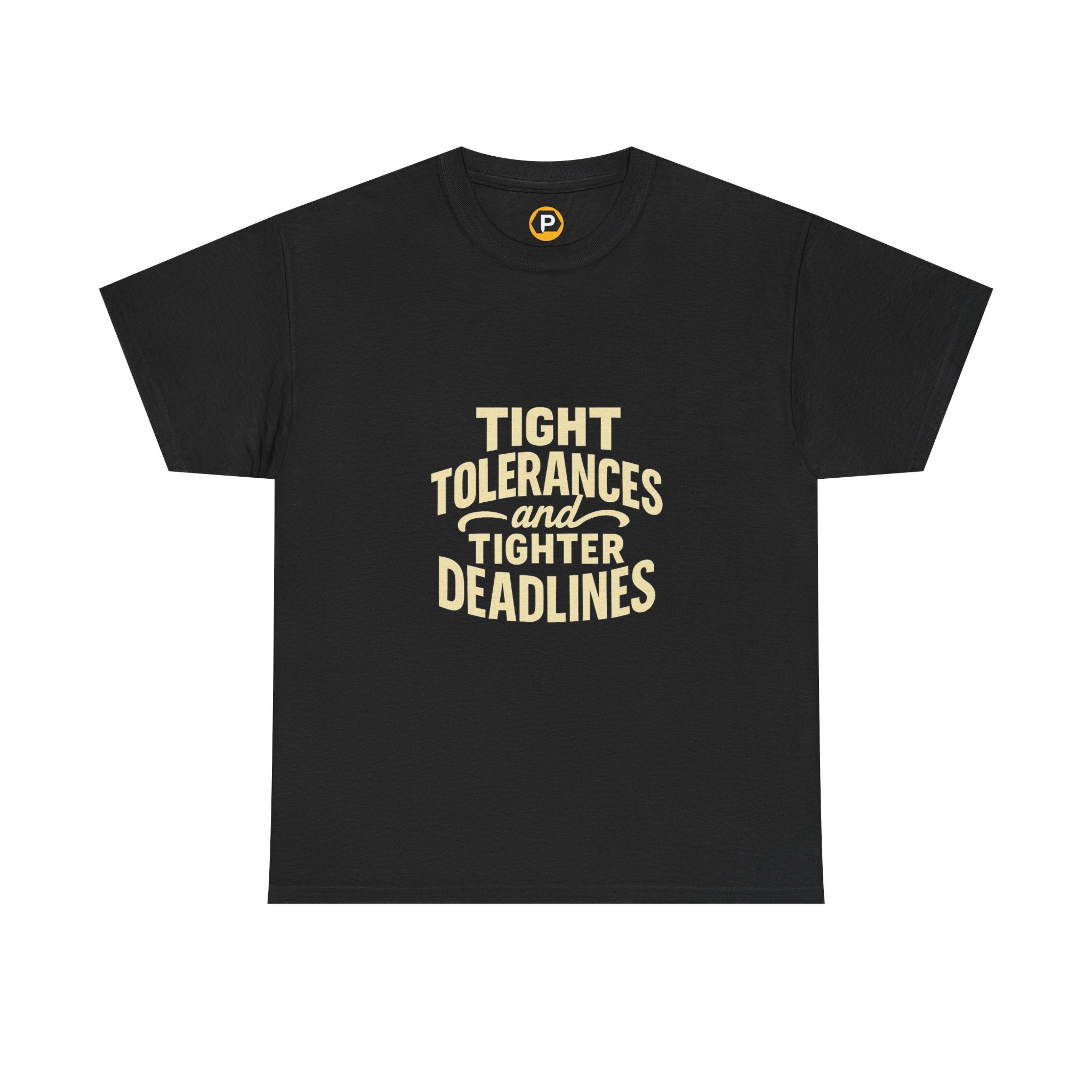 "Tight Tolerances and Tighter Deadlines" Unisex Heavy Cotton Tee - Perfect for Engineers & Creatives, Gift for Professionals, Casual [...]