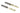 Set of 2 - "BEAST" 1/4 Hyper-Speed Roughing CNC Router Bit, 1/4 Shank
