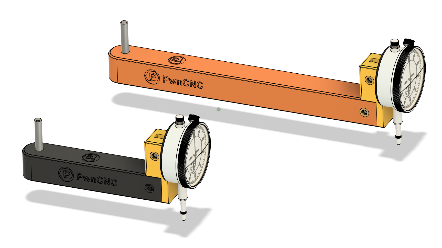 🎯 Tramming Arm Pro – Precision Setup with Dial Indicator Compatibility