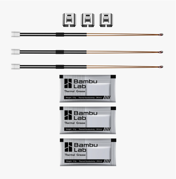 Thermistor 3 pcs - X1C