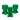 Small green blocky 3D printed clicker fidget toys with pixel-style faces