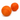 Orange 3D printed textured sensory balls with spiral ridges bumps and raised tactile nubs