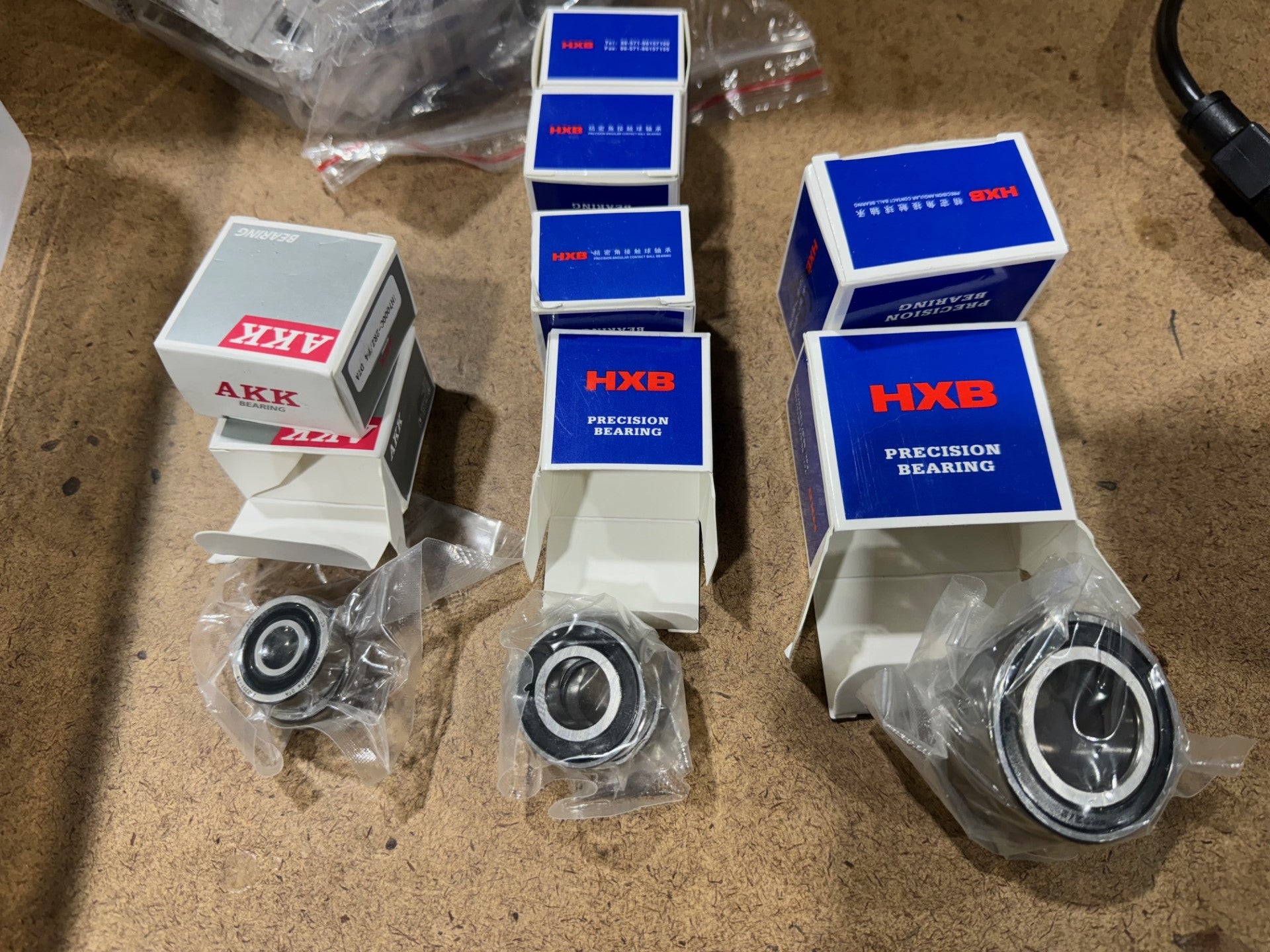 Sealed Angular Bearings