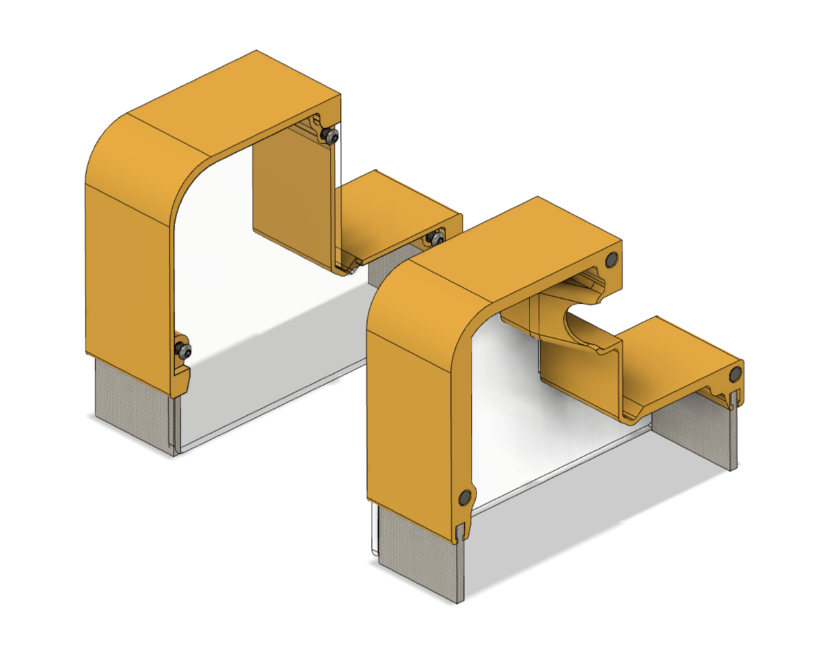 Stepper Covers for Shapeoko 4 v2